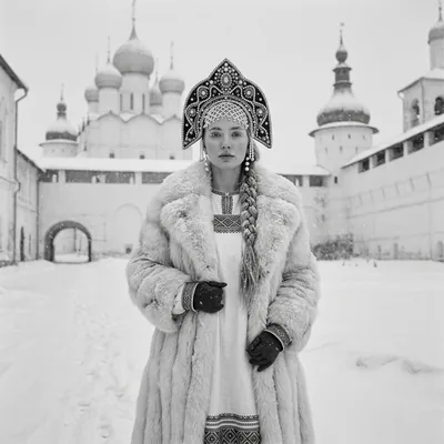 Русский стиль она и метель